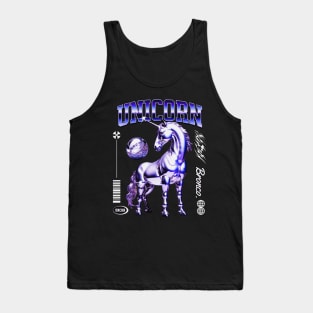 Neon Y2K Unicorn Tank Top